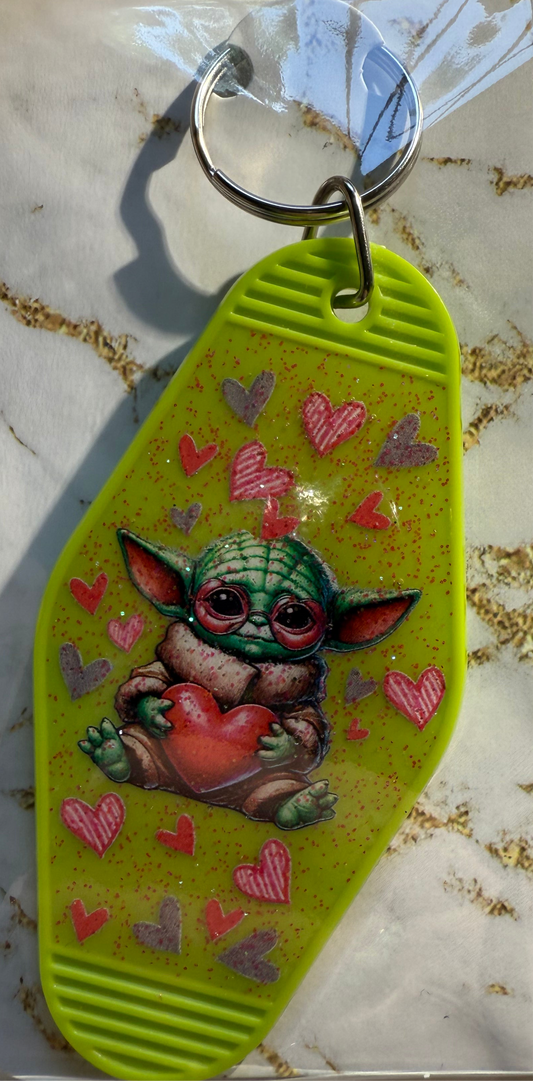 RTS Grogu keychain