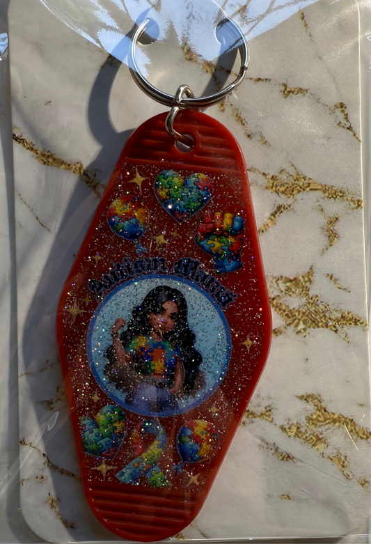 RTS Autism Mama keychain